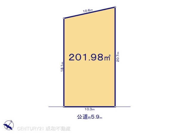 尾張旭市旭台３丁目の売土地