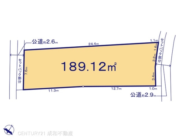 刈谷市井ケ谷町中ノ嶋の土地