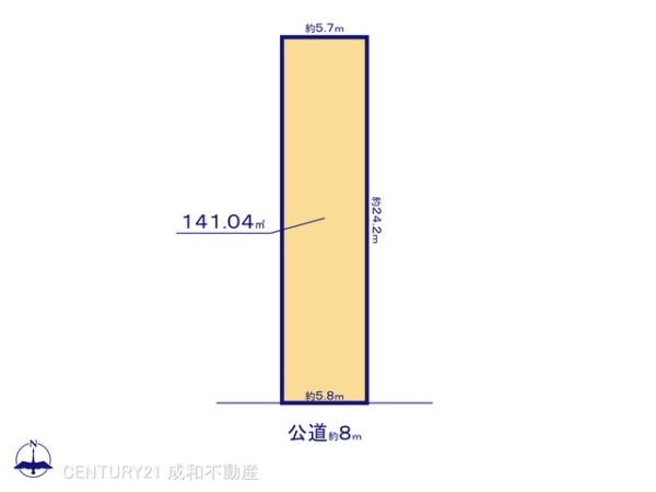 名古屋市中村区岩上町の売土地