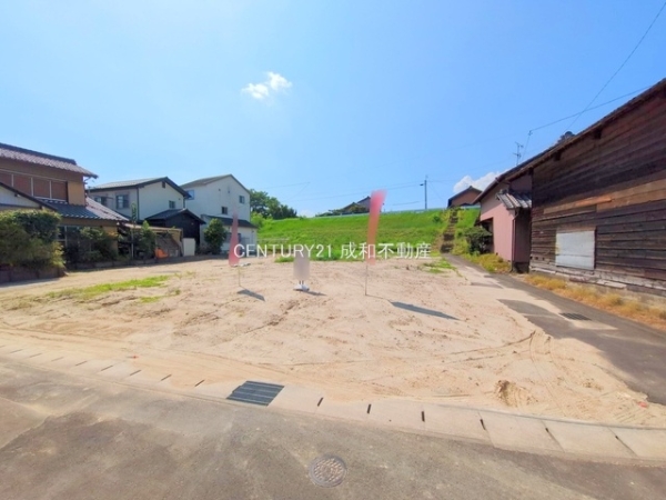 一宮市小信中島字宮前の土地(現地土地写真)