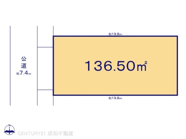 小牧市大字入鹿出新田の土地(間取り)