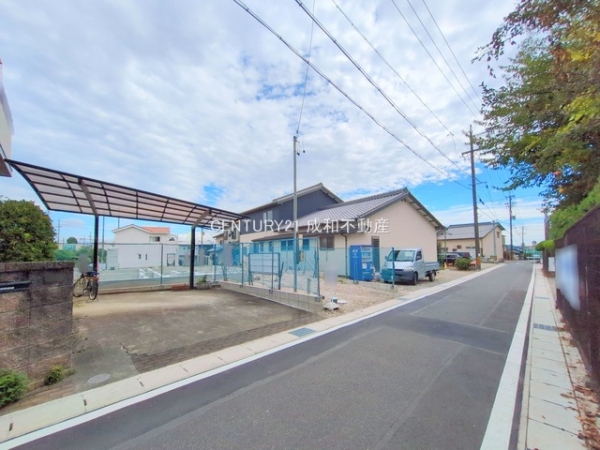 刈谷市今川町山脇の新築一戸建(前面道路含む現地写真)