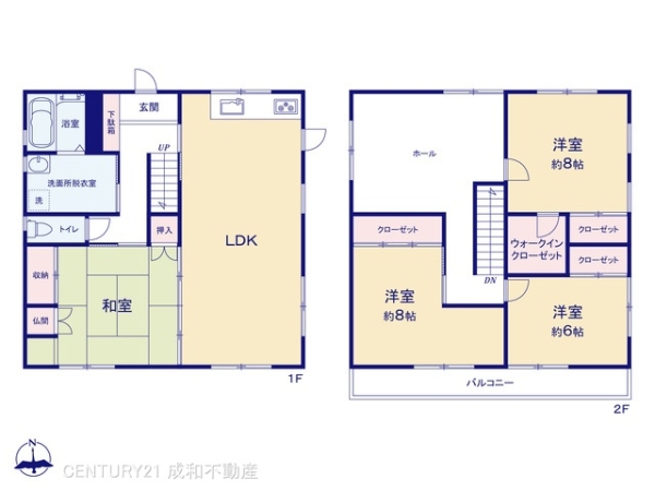 一宮市木曽川町門間字筋違の中古一戸建