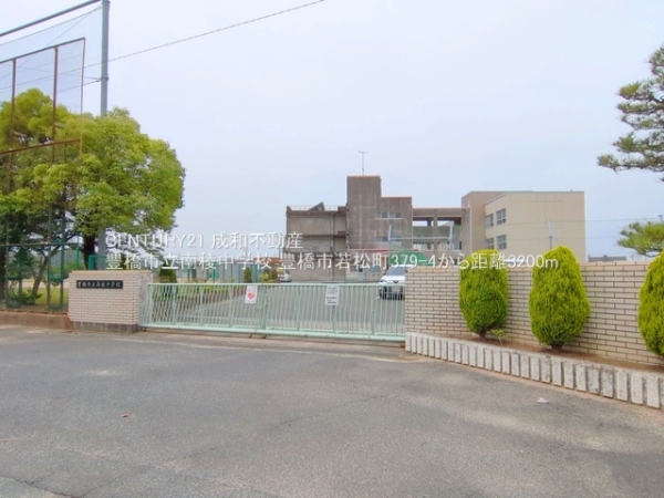 豊橋市若松町字豊美の中古一戸建て(豊橋市立南稜中学校)