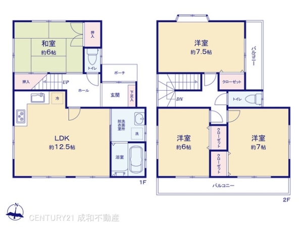 名古屋市熱田区野立町2丁目の中古一戸建て(間取り)