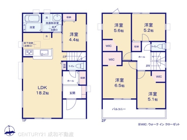 高浜市呉竹町7丁目の新築一戸建(間取り)