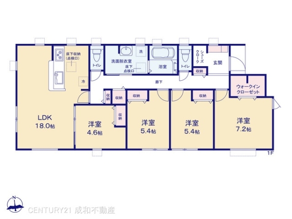 高浜市呉竹町7丁目の新築一戸建(間取り)