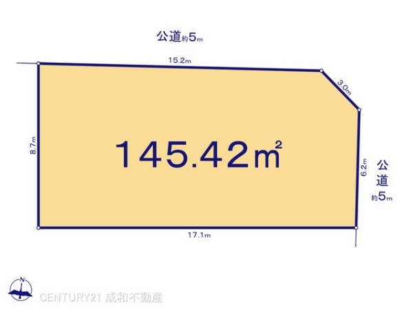 あま市上萱津北ノ川の売土地