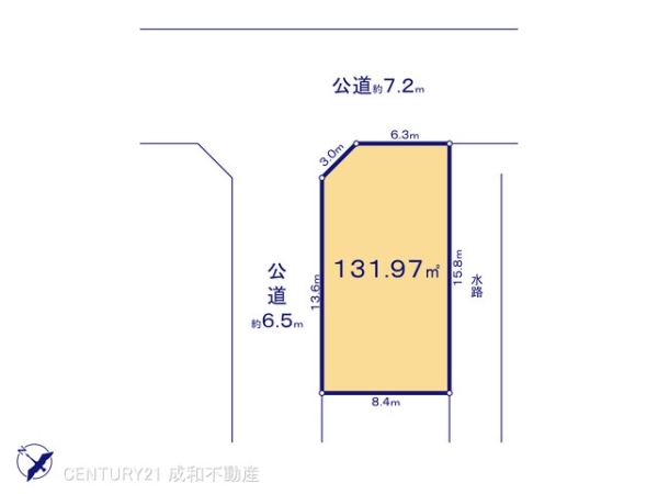 岡崎市中島町字町後の売土地