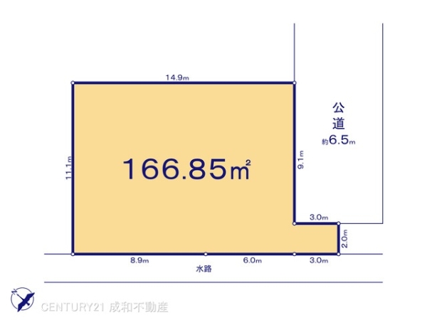 岡崎市中島町字町後の売土地