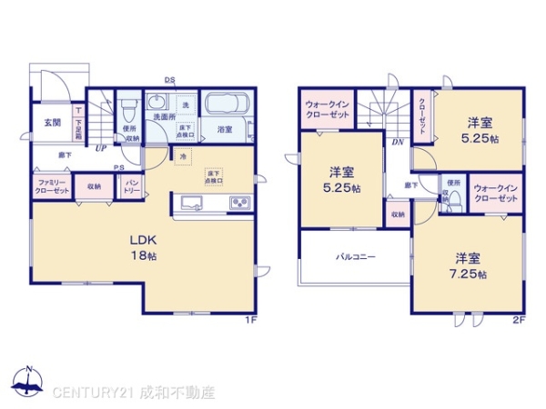 名古屋市守山区西城２丁目の新築一戸建