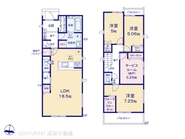 名古屋市守山区西城２丁目の新築一戸建