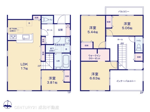 尾張旭市新居町今池下の新築一戸建