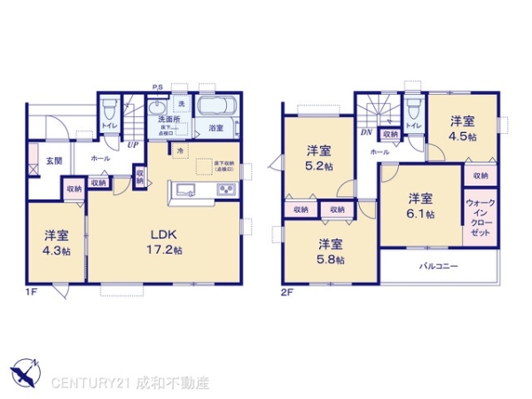 犬山市上野新町の新築一戸建