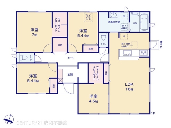 新城市平井字原の新築一戸建