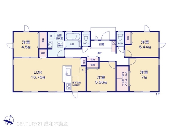 新城市平井字原の新築一戸建