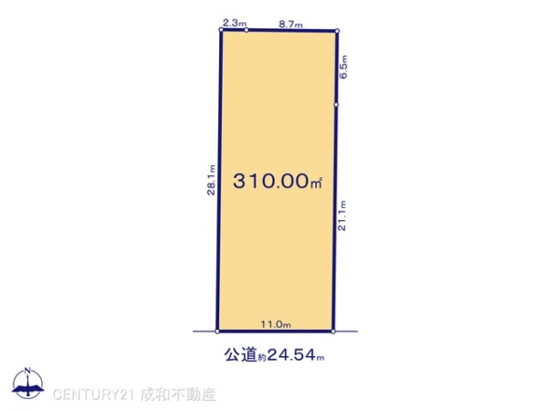 名古屋市中川区野田3丁目の売土地