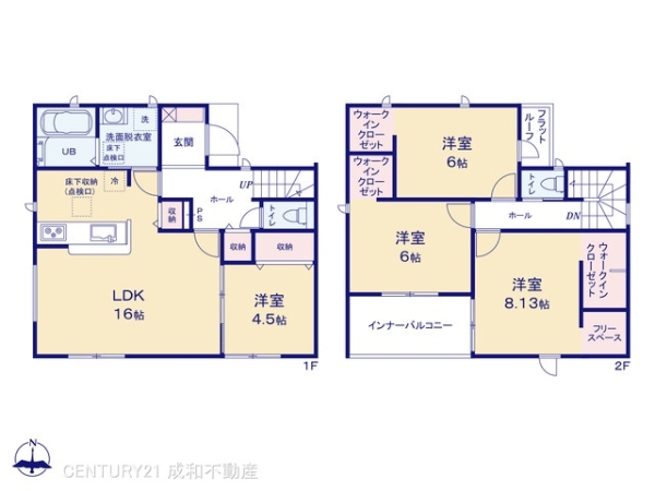 一宮市萩原町林野字中道東の新築一戸建
