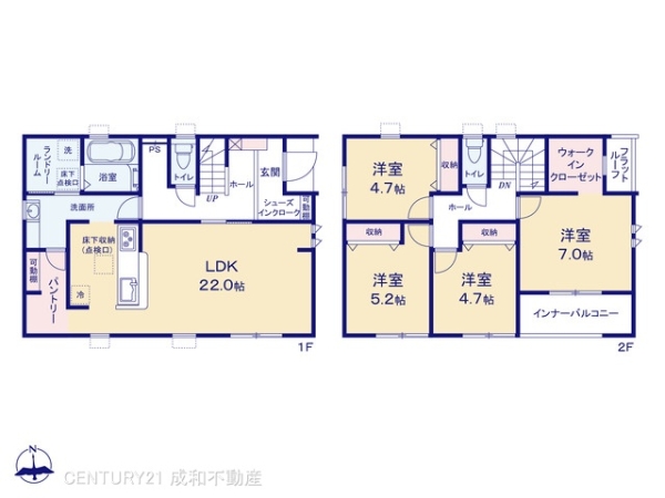 一宮市大毛字向野の新築一戸建