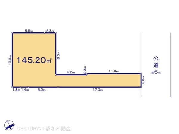 安城市美園町1丁目の売土地