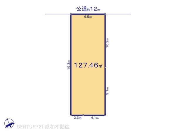 安城市美園町1丁目の売土地