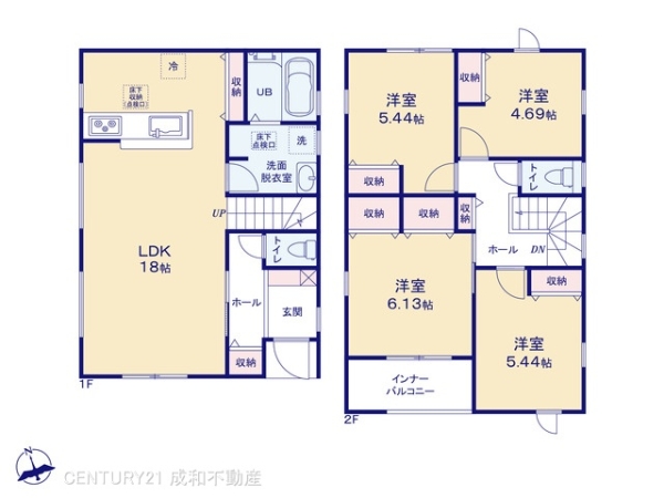 岡崎市北野町字東河原の新築一戸建