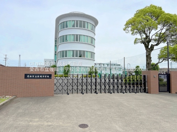 愛西市諸桑町東浦の新築一戸建(愛西市立佐織中学校)