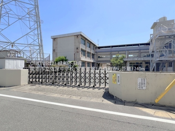 愛西市西條町東善太の新築一戸建(愛西市立佐屋中学校)