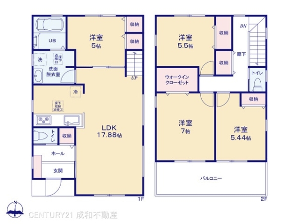 愛西市諸桑町郷城の新築一戸建