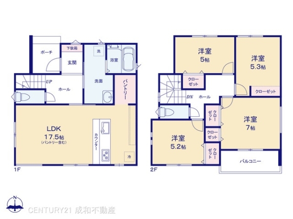 北名古屋市六ツ師松葉の新築一戸建
