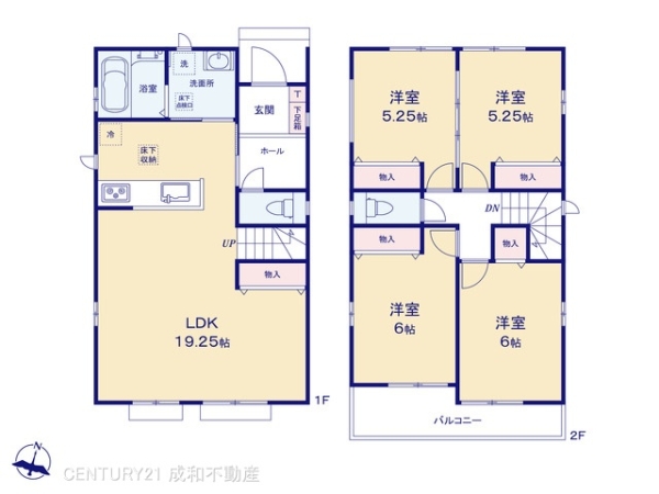 春日井市東野町４丁目の新築一戸建