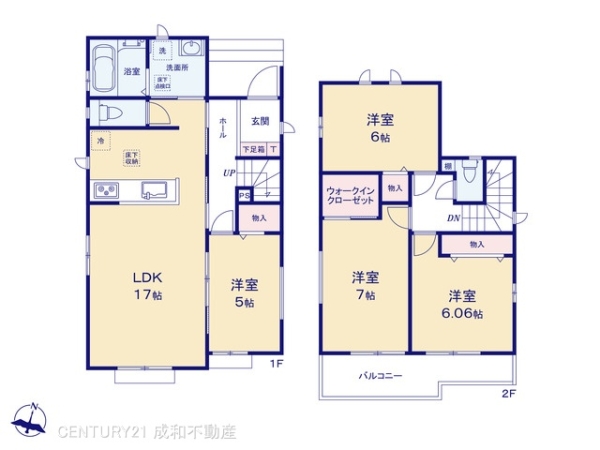春日井市東野町４丁目の新築一戸建