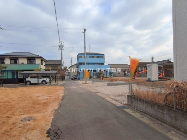 西尾市楠村町北側の売土地