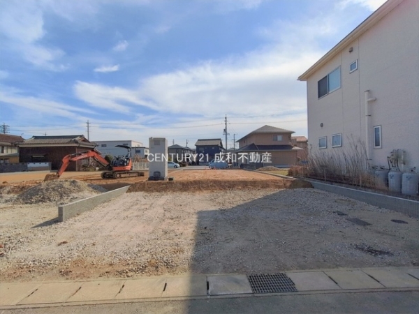 西尾市楠村町北側の売土地