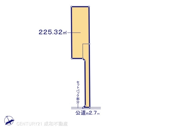 小牧市大字間々原新田の売土地