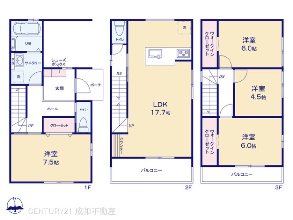 名古屋市中川区尾頭橋２丁目の新築一戸建