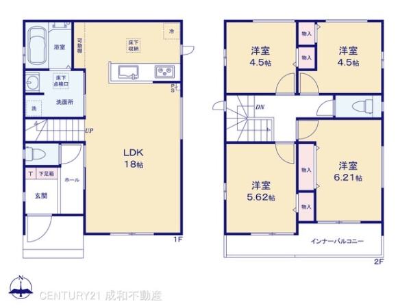 北名古屋市宇福寺天神の新築一戸建