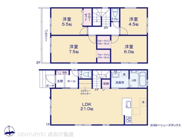 一宮市木曽川町黒田字北野黒の新築一戸建