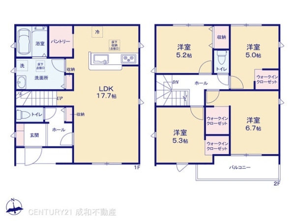 津島市宇治町字茶ノ里の新築一戸建