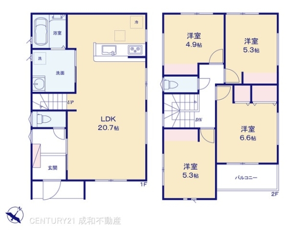 春日井市高森台７丁目の新築一戸建