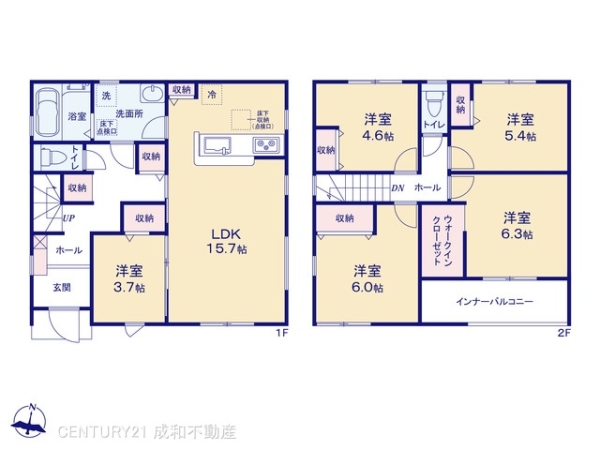犬山市字舟田の新築一戸建