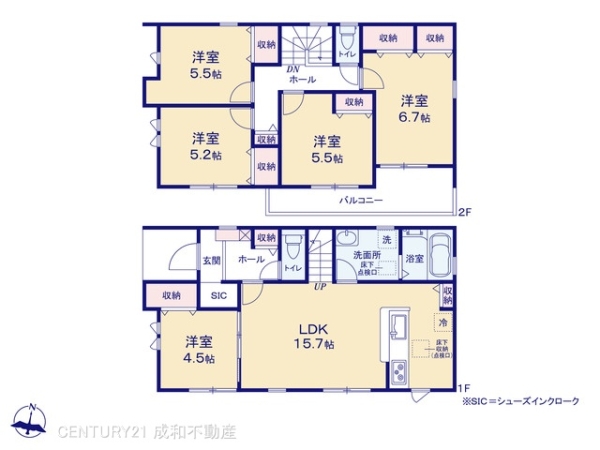犬山市字舟田の新築一戸建