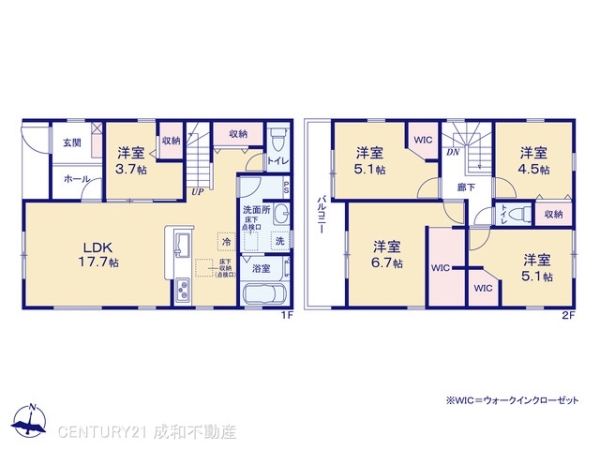 犬山市字舟田の新築一戸建