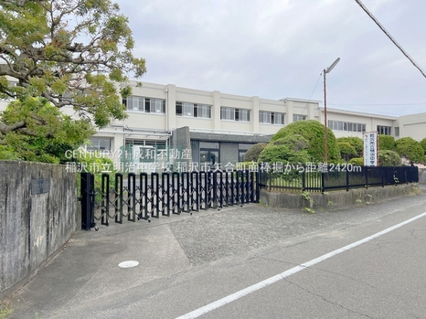 稲沢市矢合町面棒堀の新築一戸建(稲沢市立明治中学校)