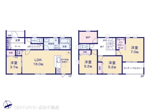 海部郡蟹江町大字須成字川西上の新築一戸建
