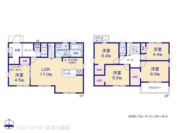 一宮市祐久字屋敷裏の新築一戸建