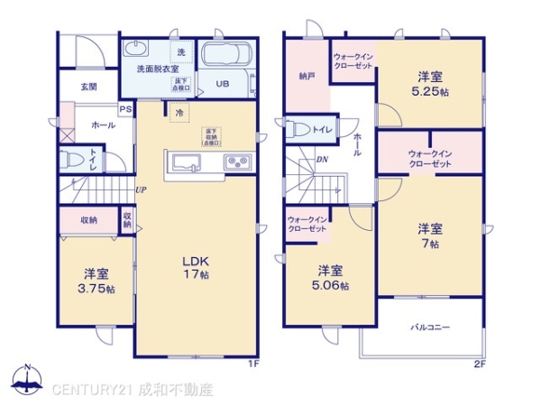 名古屋市北区楠３丁目の新築一戸建