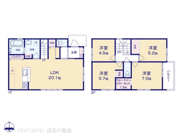 清須市西枇杷島町城並３丁目の新築一戸建
