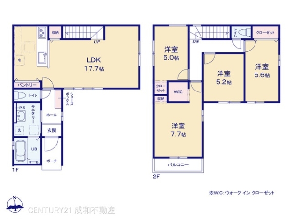春日井市下条町２丁目の新築一戸建