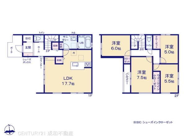 刈谷市野田町西屋敷の新築一戸建
